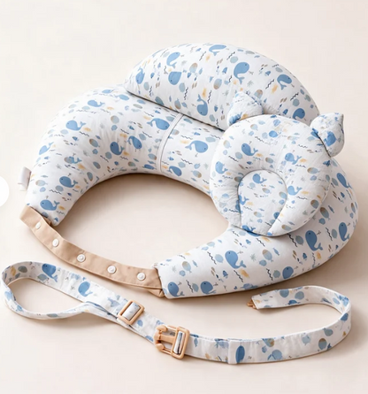 Nursing support pillow that eases your back